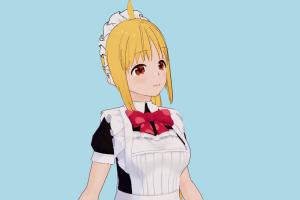 Nijika Ijichi vrm, vrm models, vrchat, booth, female, girl, hentai, characters, animated, rigged